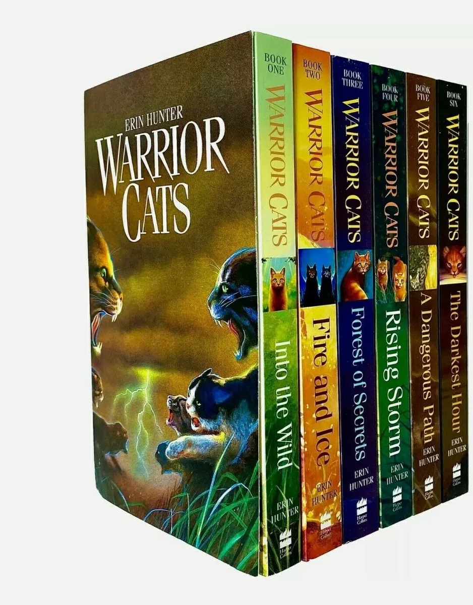Warrior Cats Series 1 The Prophecy Begin 6 books