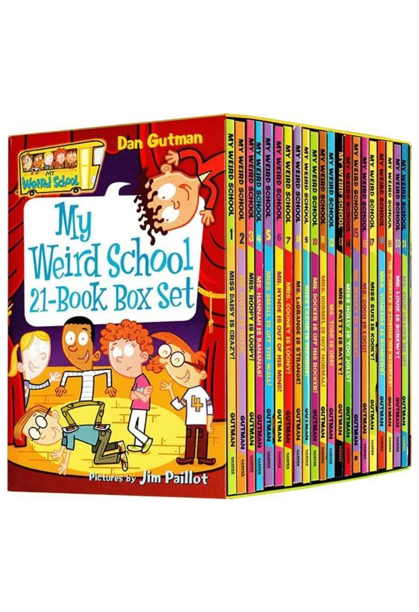 My Weird School 21 Books Box Set By Dan Gutman 