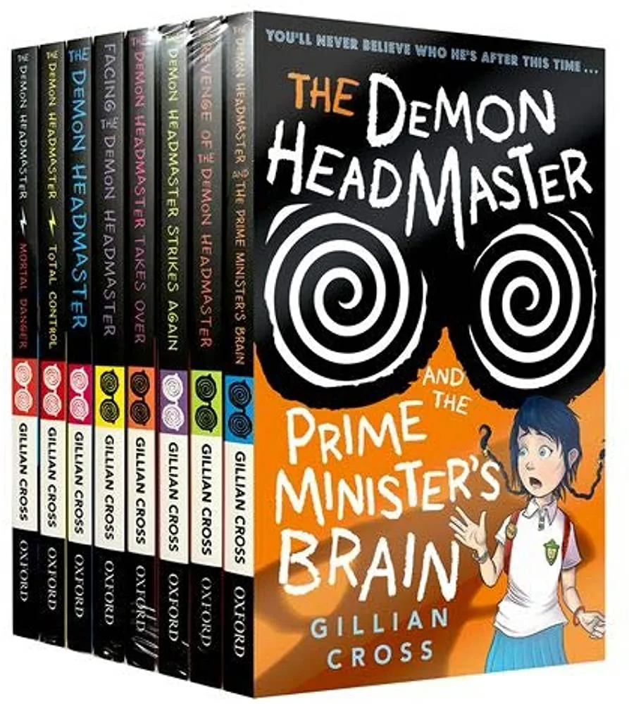 Demon Headmaster Series 8 Books Collection Set by Gillian Cross