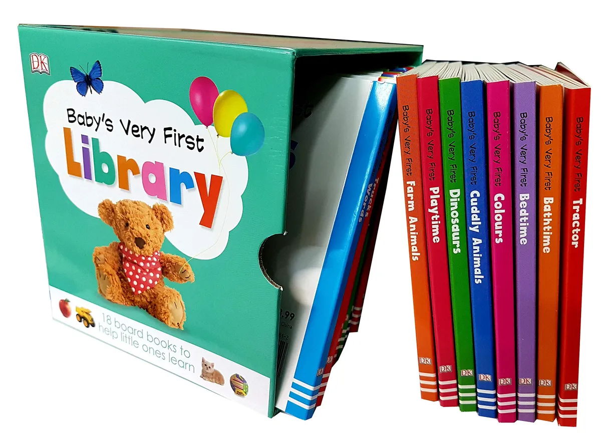 Baby Very First Library 18 Board Books Box Set