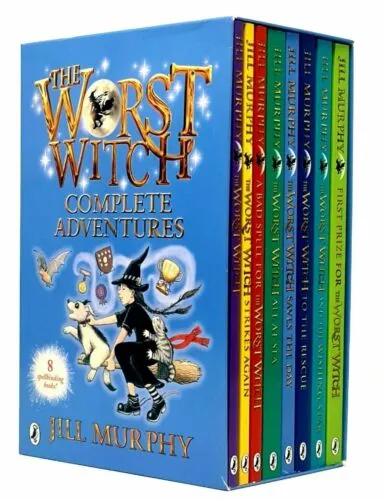 The Worst Witch Complete Adventure 8 Books Collection Set by Jill Murphy