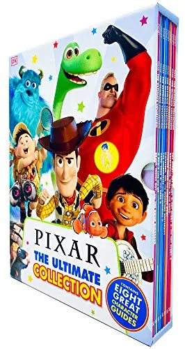 Pixar The Ultimate Collection 8 Books Box Set (Brave Up Cars The Incredibles Monsters INC Nemo Dory Toy Story & MORE!)