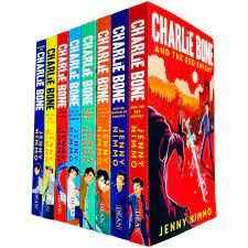 Charlie Bone Collection 8 Books Set by Jenny Nimmo The Time Twister The Blue Boa The Hidden King The Red Knight The Shadow of Badlock