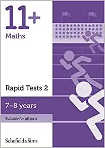 11+ Maths Rapid Tests Book 2