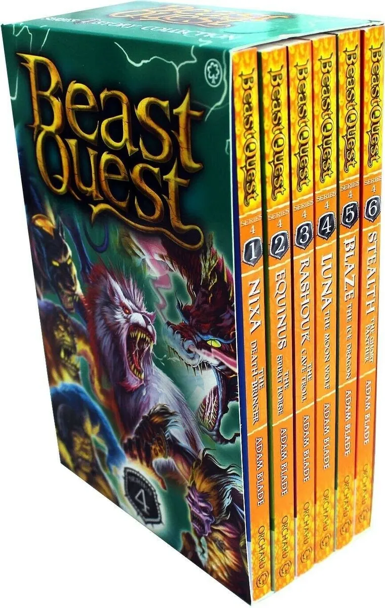 Beast Quest Series 4 - 6 Books by Adam Blade