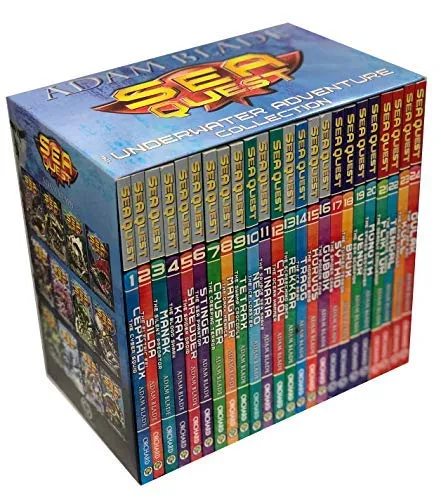 Adam Blade Sea Quest The Underwater Adventure Collection 24 Books Set
