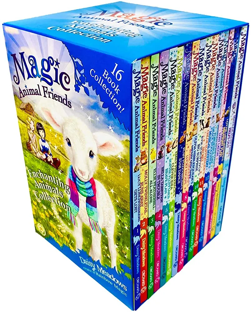 Magic Animal Friends Enchanted Animals Collection 16 Books Box Set by Daisy Meadows (Series 1 - 4)