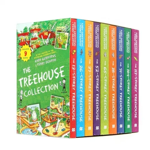 Treehouse 9 Books Children Collection Pack Paperback By Andy Griffiths