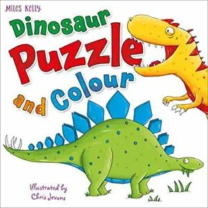 Dinosaur Puzzle & Colour