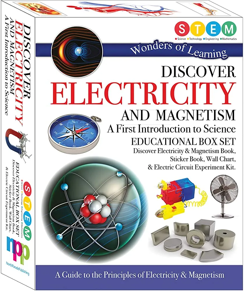 Wonders Of Learning Electricity & Magnets Educational Box Set