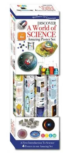 Wonders Of Learning Discover A World Of Science POSTER BOX SET 
