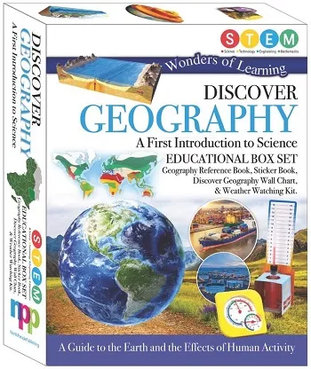Wonders Of Learning Discover Geography Educational Box Set