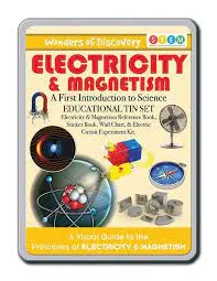 Wonders Of Discovery Electricity & Magnetism Educational Tin Set