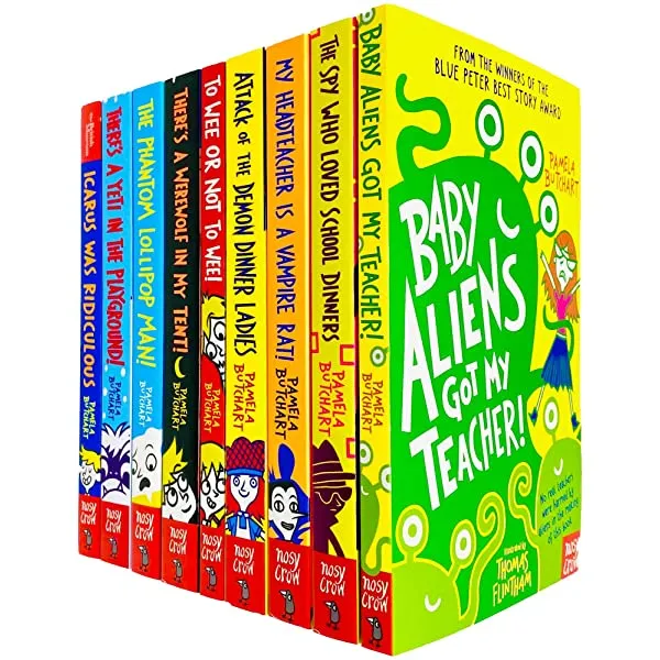 Pamela Butchart Collection Baby Aliens Series 9 Books Set
