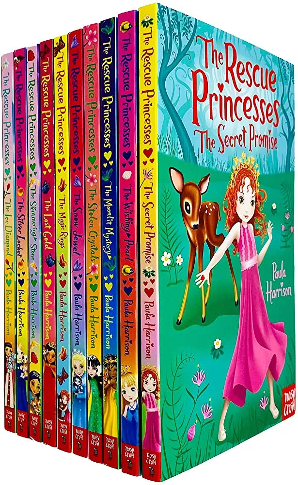 The Rescue Princesses 10 Books Collection Set By Paula Harrison 