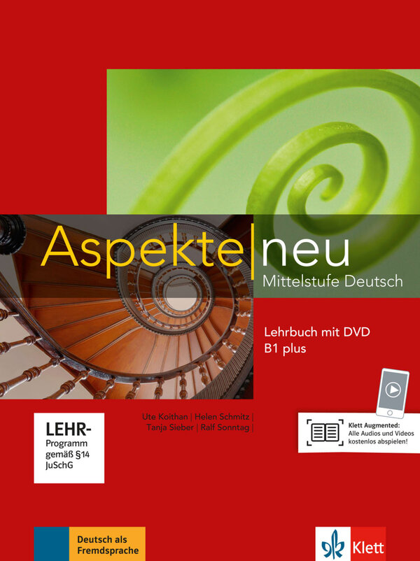 "Aspekte neu B1+, Lehrbuch + DVD"