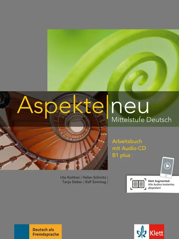 "Aspekte neu B1+, Arbeitsbuch + Audio-CD"