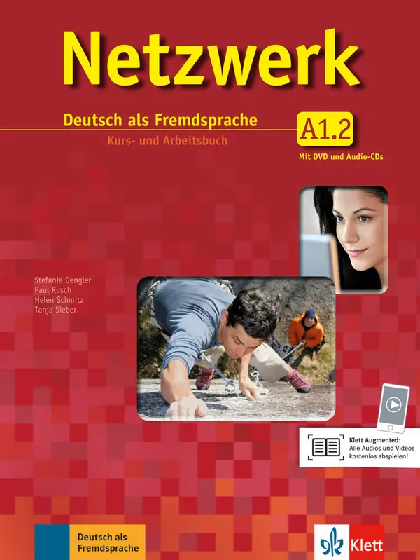 "Netzwerk A1, Kursbuch/Arbeitsbuch Teil 2 + CD + DVD"
