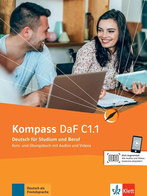 Kompass DaF Kurs-/Übungsbuch C1.1 mit Audios und Videos online