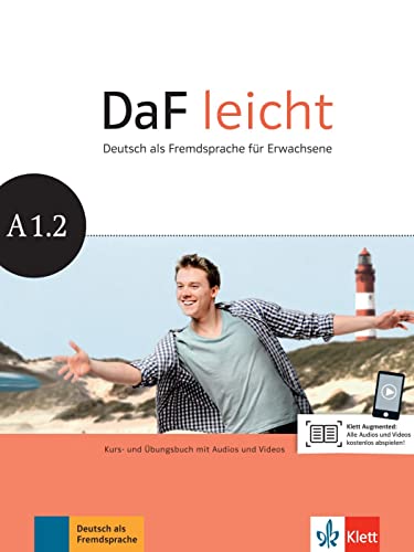 "DaF leicht, Kurs-/Übgsb. A1.2+DVD-R"