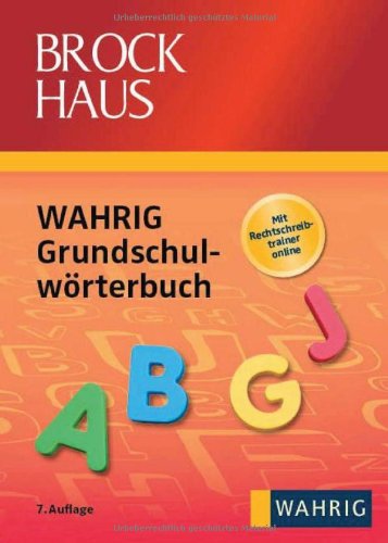 Brockhaus- Wahrig Grundschulwörterbuch