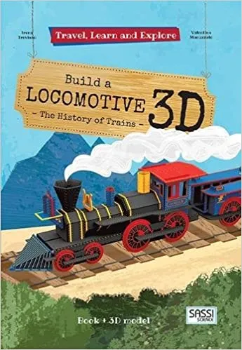 "TRAVEL, LEARN AND EXPLORE 3D LOCOMOTIVE"