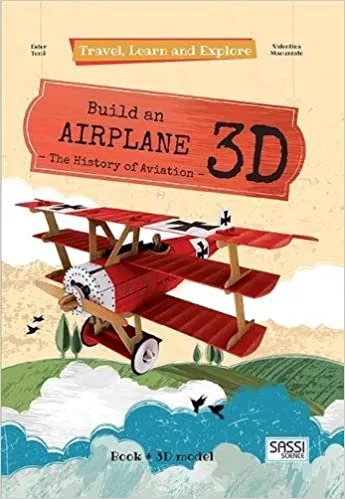 "TRAVEL, LEARN AND EXPLORE 3D AIRPLANE"