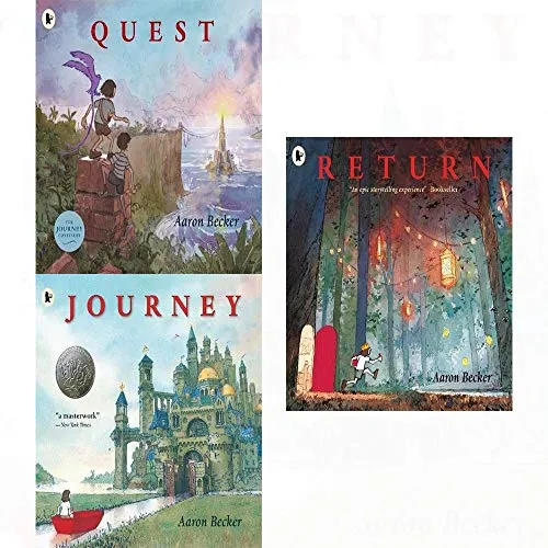 Aaron Becker Journey Trilogy Collection 3 Books Set - Journey Quest Return