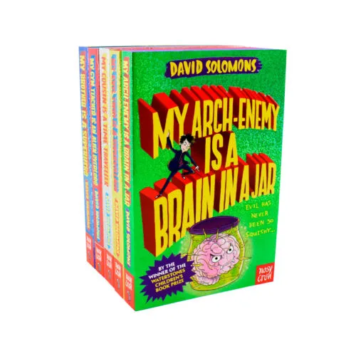 My Brother is a Super hero Series 5 Books Collection Set By David Solomons