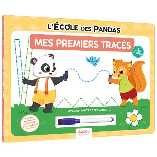 L'ÉCOLE DES PANDAS - MES PREMIERS TRACÉS