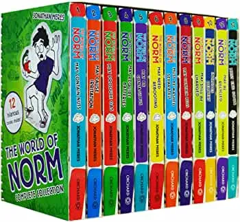 he World of Norm Collection 12 Books Box Set by Jonathan Meres 